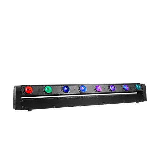 Barra led motorizzata 8x12w - led,
