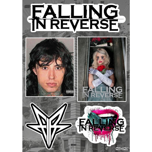 Confezione adesivi falling - confezione,