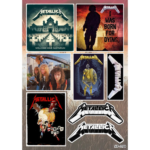 Metallica stickers welcome - stickers,