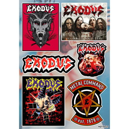 Confezione adesivi exodus - confezione,