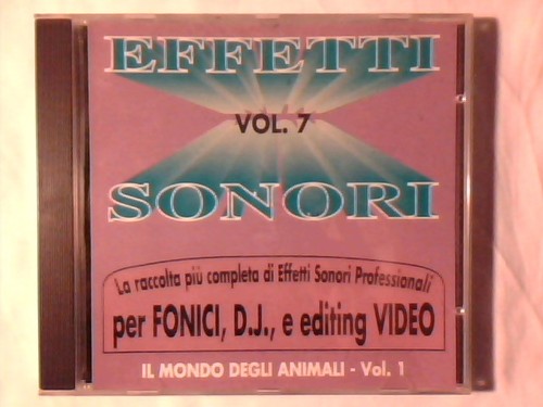 Effetti sonori vol - cd,