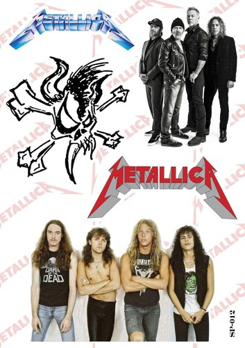 Metallica sticker pack - metallica,