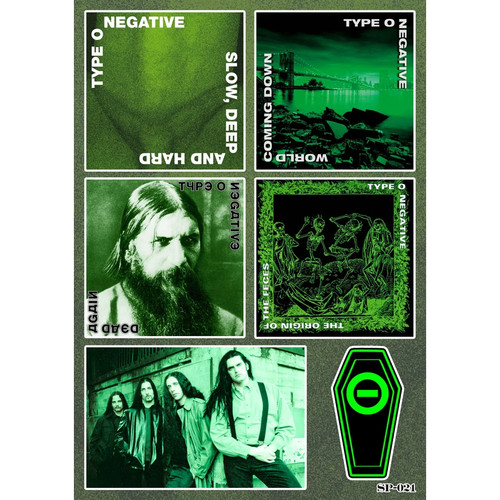 Confezione adesivi album type - album,