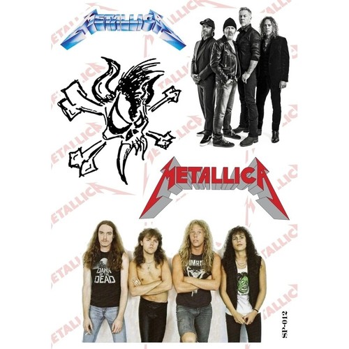 Metallica sticker pack skull - metallica,