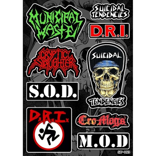 Adesivi thrash metal - adesivi,