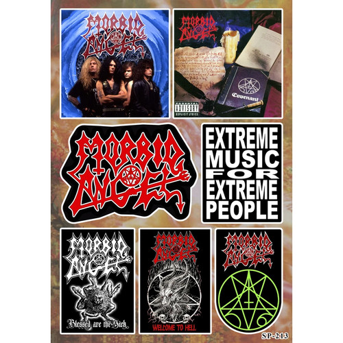 Confezione adesivi morbid - confezione,