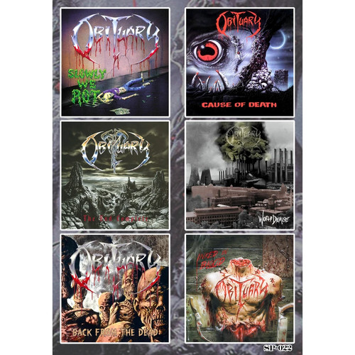 Album necrologi sticker pack - necrologi,